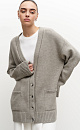 Alpaca wool blend cardigan - BRUSNIKA. Women clothes