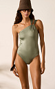 swimsuit with a double strap - BRUSNIKA. Women clothes