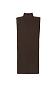 Viscose top with a high collar - BRUSNIKA. Women clothes