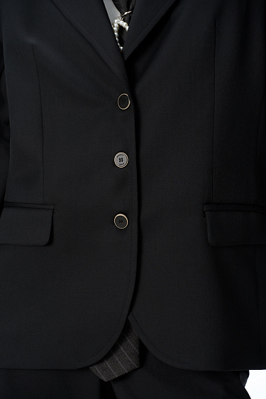 Single-breasted wool jacket - BRUSNIKA Women Clothes