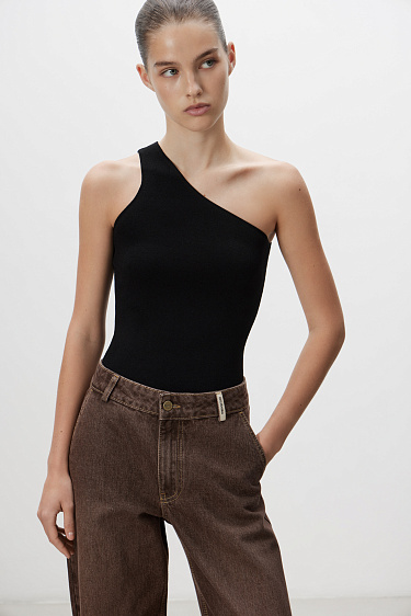 One-shoulder top - BRUSNIKA Women Clothes