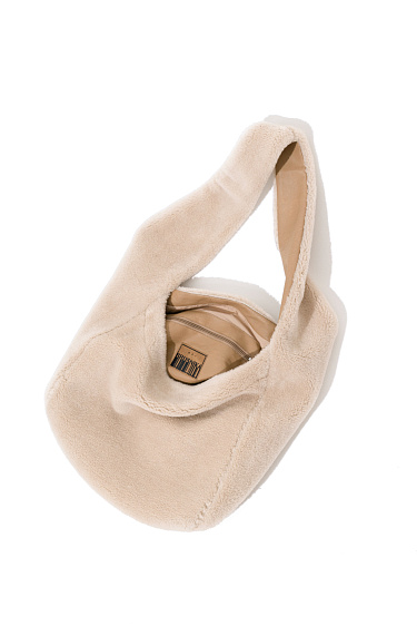Faux fur shopper - BRUSNIKA Women Clothes