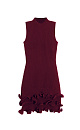 Mini dress with flounces - BRUSNIKA. Women clothes