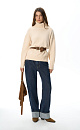 High collar jumper - BRUSNIKA. Women clothes