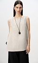 100% linen tied top - BRUSNIKA. Women clothes