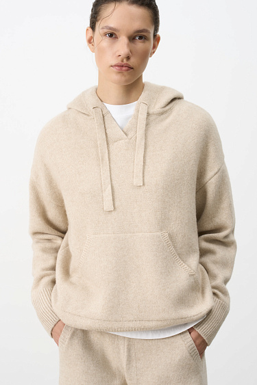 Hooded jumper - BRUSNIKA Women Clothes
