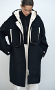 Hooded wool coat - BRUSNIKA. Women clothes