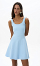 Knit mini dress - BRUSNIKA. Women clothes