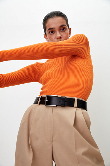 Raglan sleeve turtleneck - BRUSNIKA Women Clothes