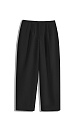 Trousers with symmetrical pleats - BRUSNIKA. Women clothes
