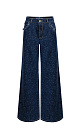 Straight jeans with fringes - BRUSNIKA. Women clothes