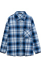 100% cotton plaid shirt - BRUSNIKA. Women clothes
