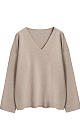 V-neck jumper - BRUSNIKA. Women clothes