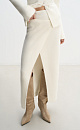 Raccoon down skirt - BRUSNIKA. Women clothes