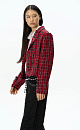 Boucled jacket made of wool - BRUSNIKA. Women clothes