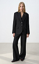 Single-breasted jacket made of 100% linen - BRUSNIKA. Women clothes