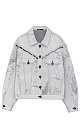 Printed denim jacket - BRUSNIKA. Women clothes