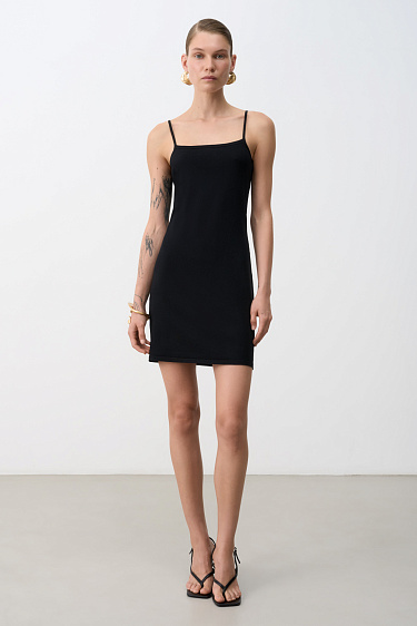 Knit slip dress - BRUSNIKA Women Clothes