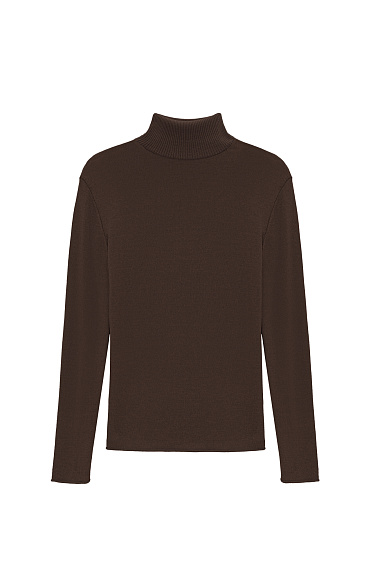 Turtleneck with a high collar - BRUSNIKA Women Clothes