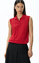 Top with a polo collar - BRUSNIKA. Women clothes