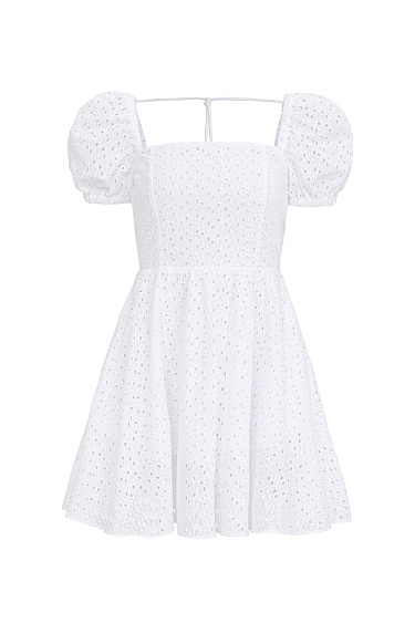 100% cotton mini dress - BRUSNIKA Women Clothes