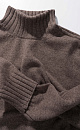 Jumper made of cashmere and wool with a high neck - BRUSNIKA. Women clothes