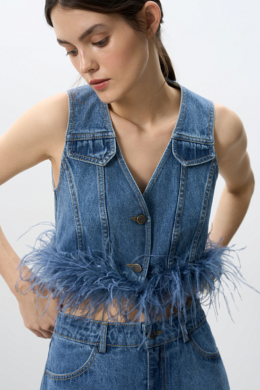 Vest - BRUSNIKA Women Clothes