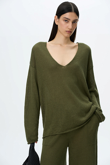 Jumper with cut-out - BRUSNIKA Women Clothes