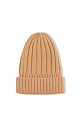 Wide ribbed hat - BRUSNIKA. Women clothes