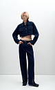 Straight-leg jeans with slits - BRUSNIKA. Women clothes