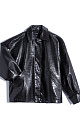 Jacket made of textured eco‑leather - BRUSNIKA. Women clothes