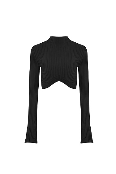 Viscose knit top - BRUSNIKA Women Clothes