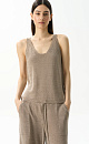 100% linen knit top - BRUSNIKA. Women clothes