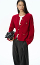 Extrafine Merino Wool Cardigan - BRUSNIKA. Women clothes