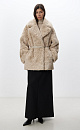 Faux fur coat - BRUSNIKA. Women clothes