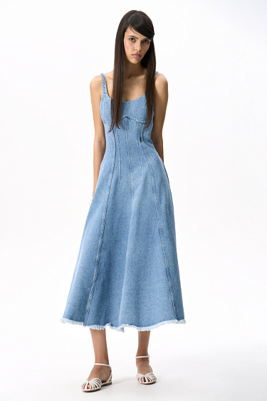 Denim dress - BRUSNIKA Women Clothes