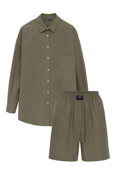 Shirt and shorts set - BRUSNIKA Women Clothes