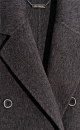 Double-breasted wool coat - BRUSNIKA. Women clothes