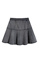 Denim mini skirt - BRUSNIKA. Women clothes