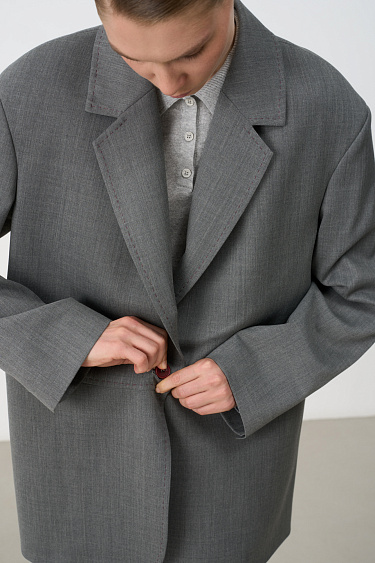 Single-breasted jacket - BRUSNIKA Women Clothes