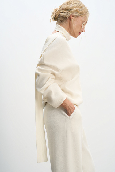 Cashmere and wool jumper - BRUSNIKA Women Clothes