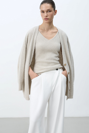 Fox fluff top - BRUSNIKA Women Clothes