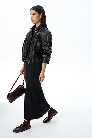 Voluminous bomber jacket - BRUSNIKA Women Clothes