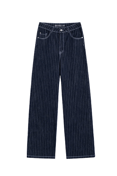 Straight striped jeans - BRUSNIKA Women Clothes