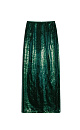 Shiny Midi Skirt - BRUSNIKA. Women clothes