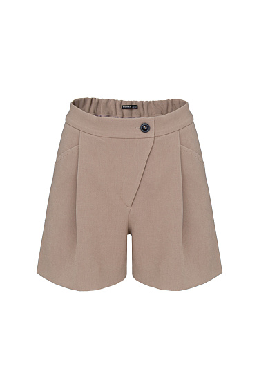 Asymmetric shorts - BRUSNIKA Women Clothes