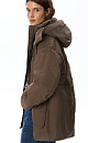 Parka with synthetic filling and an additional collar - BRUSNIKA. Women clothes