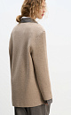 Cashmere jacket without lapels - BRUSNIKA. Women clothes
