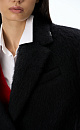 Single-breasted wool jacket - BRUSNIKA. Women clothes