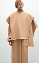 100% wool poncho - BRUSNIKA. Women clothes